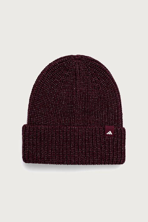 adidas Czapka beanie bordowa KT4400
