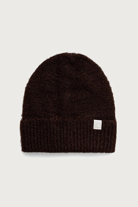 adidas Beanie kapa s vunom Soft Lux smeđa KT4421