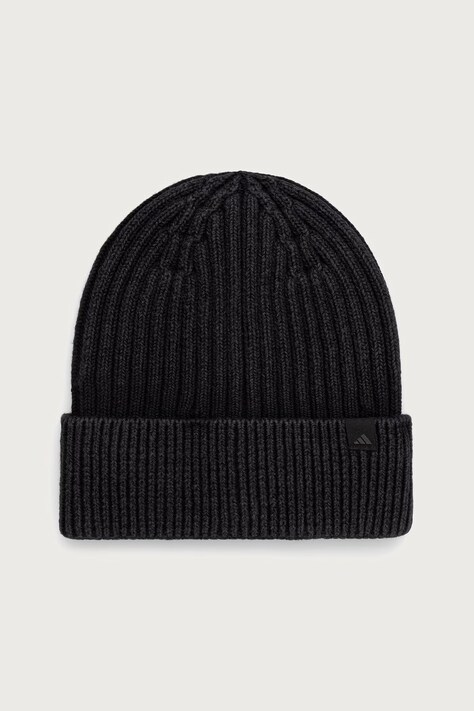 adidas Beanie kapa bombažna črna KT1651
