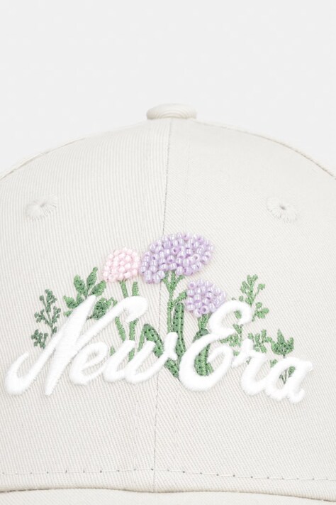 New Era бейсболка бавовняна BEADED 940 NEWERA — AW26-CAUZY7, бежевий — фото 2