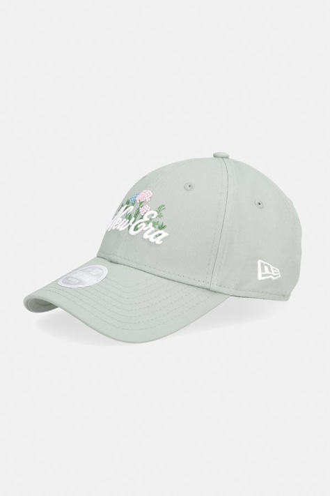 New Era czapka bejsbolówka bawełniana BEADED 940 NEWERA zielona 60856276