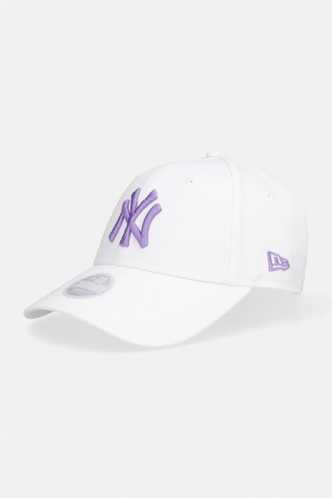 New Era czapka z daszkiem bawełniana LE 940 NYY biała 60856373