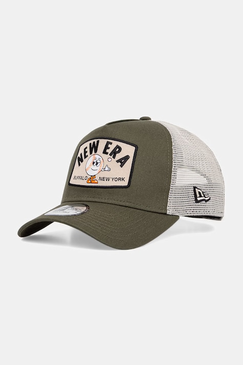 New Era czapka z daszkiem trucker NE SUMMER PATCH TRUCKER zielona 60856350