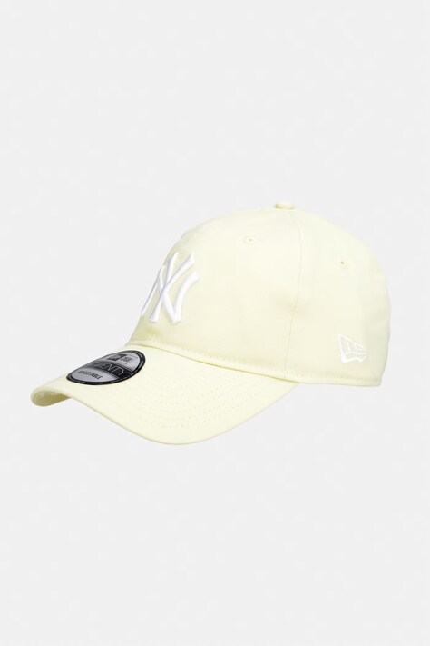 New Era czapka bejsbolówka bawełniana LE 920 NYY żółta 60856378