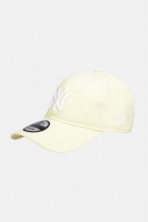 New Era czapka bejsbolówka bawełniana LE 920 NYY żółta 60856378