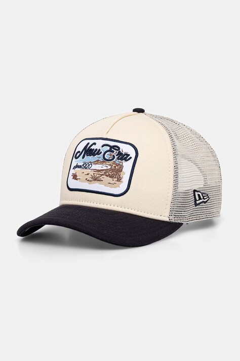 New Era czapka z daszkiem trucker NE 940 MC TRUCKER beżowa 60856272