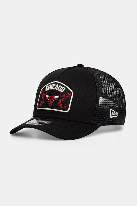 New Era czapka z daszkiem trucker NBA 940 MC TRUCKER BULLS czarna 60856367