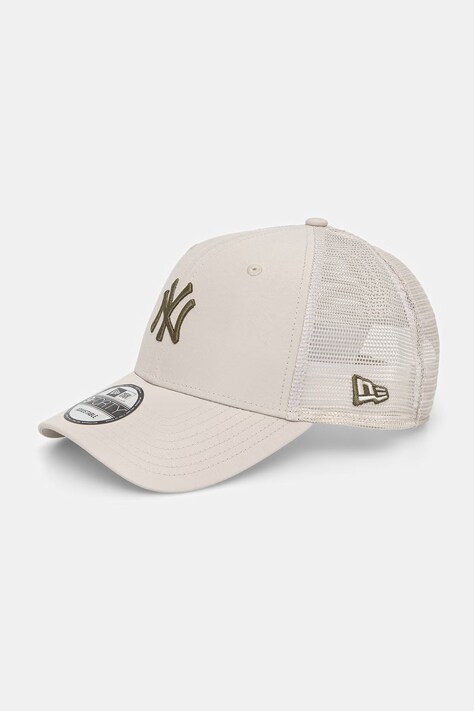 New Era czapka z daszkiem trucker MIDI HOMEFIELD 940 NYY beżowa 60856254