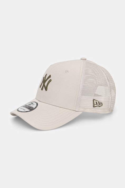 New Era czapka z daszkiem trucker MIDI HOMEFIELD 940 NYY beżowa 60856254