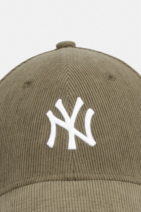 New Era бейсболка вельветова SOFT CORD 940 NYY — AW26-CAUZZR, зелений — фото 2