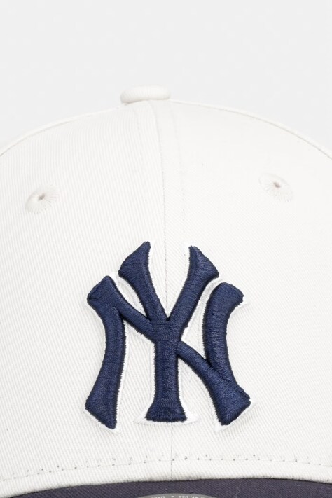 New Era кепка бавовняна WS PATCH 940 NYY — AW26-CAUZZS, бежевий — фото 2