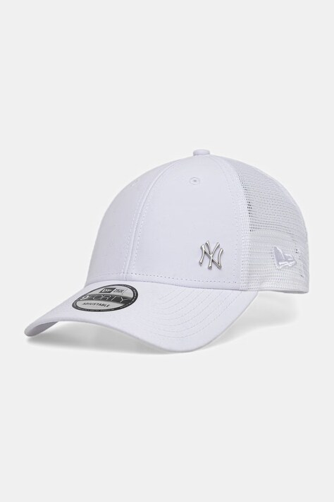 New Era czapka z daszkiem trucker FLAWLESS 940 TRUCKER NYY biała 60667651