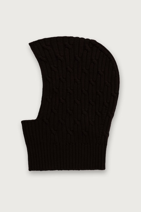MM by Max Mara Kominiarka damska wełniana MMLPORTICI brązowa 2626576028600