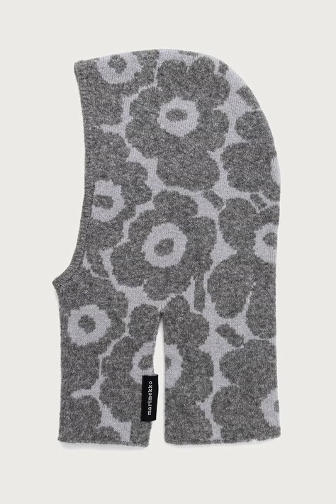 Marimekko Kominiarka damska z wełną szara 096222