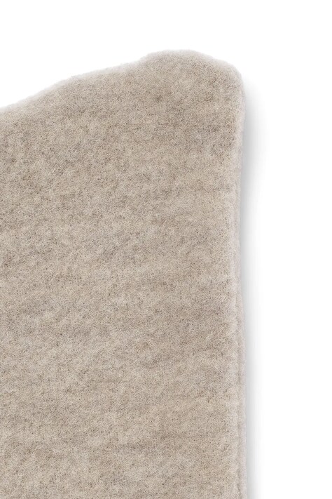 Wheat Kaptur dziecięcy z wełny merino beżowy 7724-786