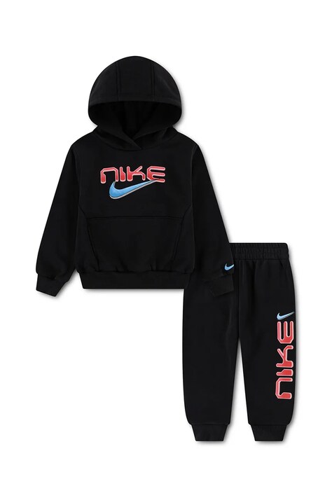 Nike Komplet dresowy dziecięcy z bawełną czarny 86P315