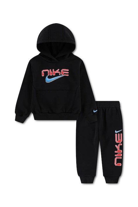 Nike Komplet dresowy dziecięcy z bawełną czarny 86P315