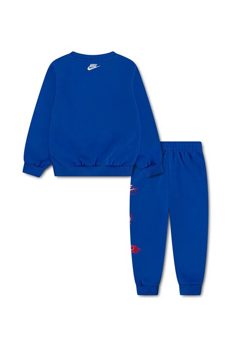 Nike Komplet dresowy dziecięcy z bawełną niebieski 86P205