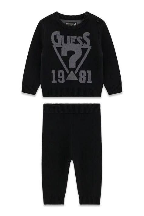 Guess Komplet dziecięcy czarny I6BG12 Z1275