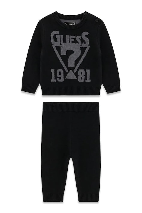 Guess Komplet dziecięcy czarny I6BG12 Z1275