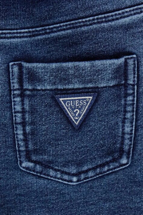 Guess Komplet codzienny niemowlęcy bawełniany granatowy I6BG02 K5804