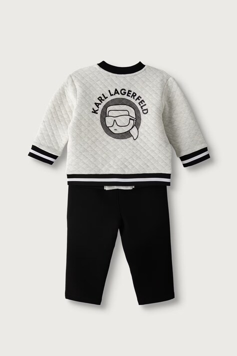 Karl Lagerfeld комплект на кожен день дитячий з бавовною — AW26-DKBZU3, білий — фото 2
