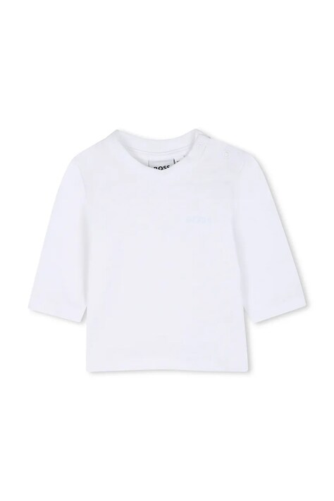 BOSS спортивний костюм для немовлят з бавовною — AW26-DKBZUF, блакитний — фото 4
