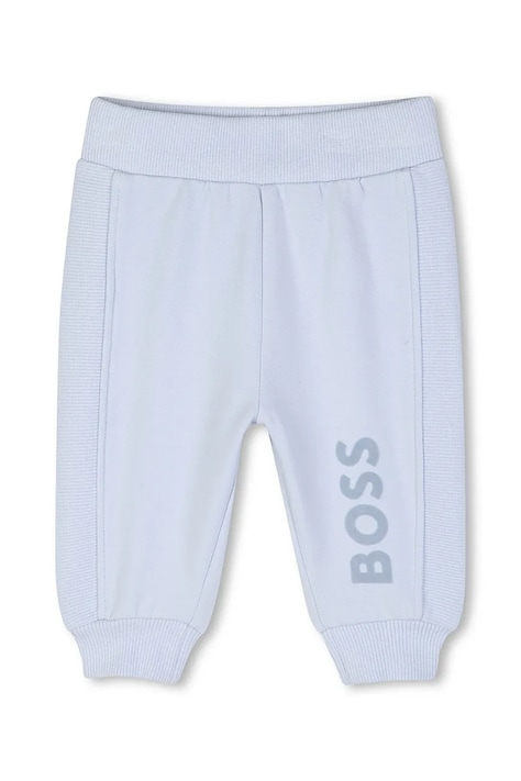 BOSS спортивний костюм для немовлят з бавовною — AW26-DKBZUF, блакитний — фото 5