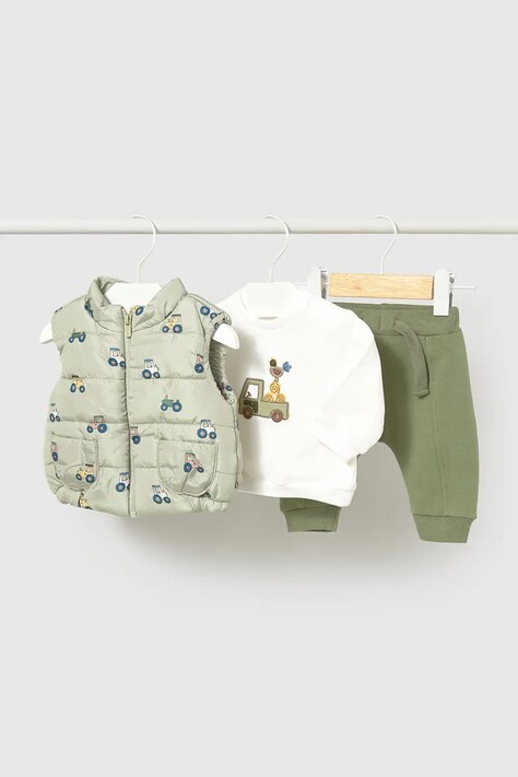 Mayoral Newborn Set dětský zelený 2683