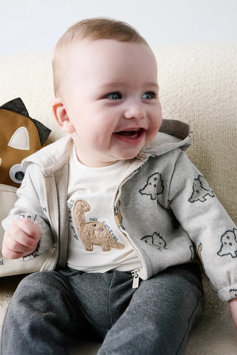 Mayoral Newborn σετ φόρμας βρεφικό με βαμβάκι γκρί 2671