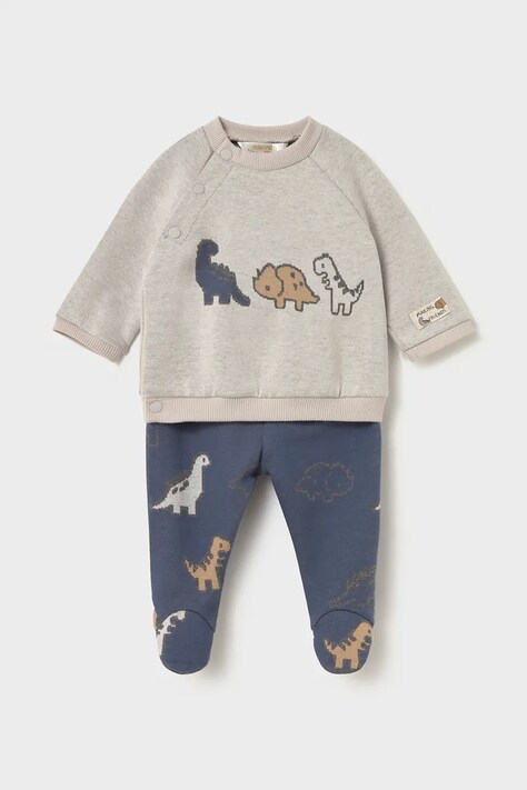 Mayoral Newborn Set kojenecký s bavlnou námořnický modrý 2519