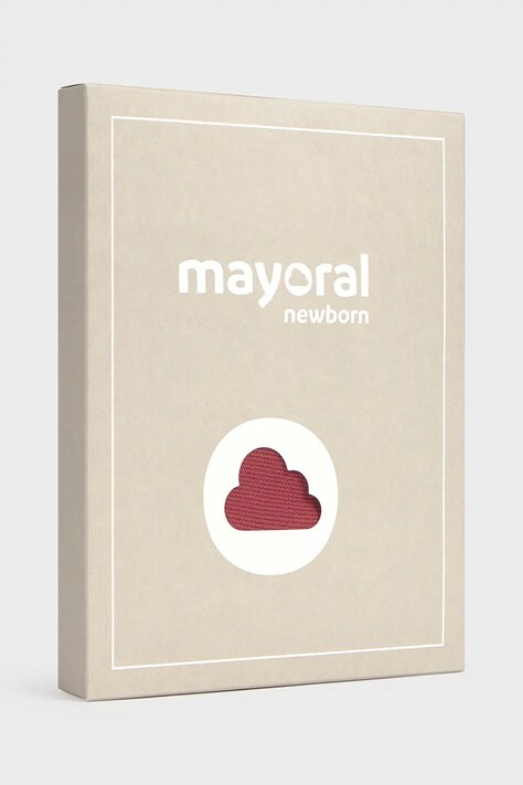 Mayoral Newborn Komplet codzienny niemowlęcy bawełniany czerwony 2505