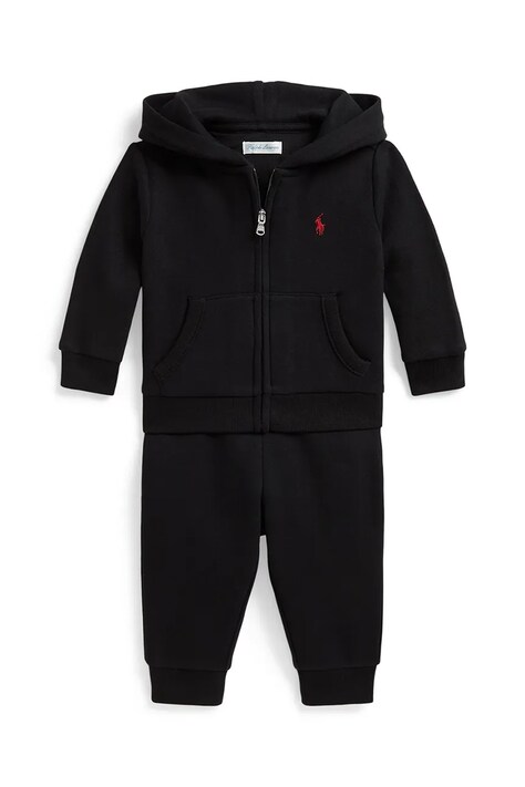 Polo Ralph Lauren Komplet za djecu s pamukom crni 320879018503