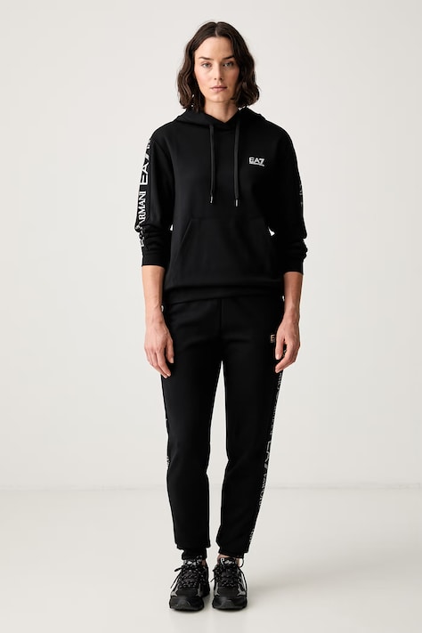 EA7 Emporio Armani komplet dresowy damski czarny AF18880.7W000789