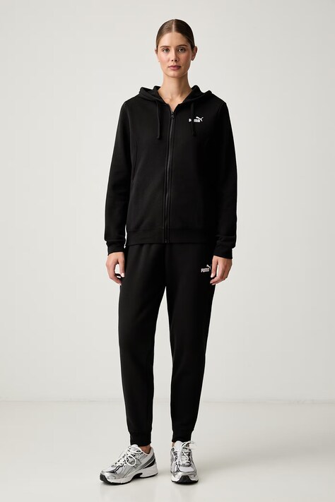 Puma komplet dresowy damski z bawełną czarny 693993