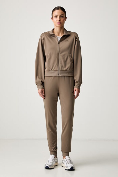 adidas trenirka ženska Essentials Feelcozy rjava KQ7579