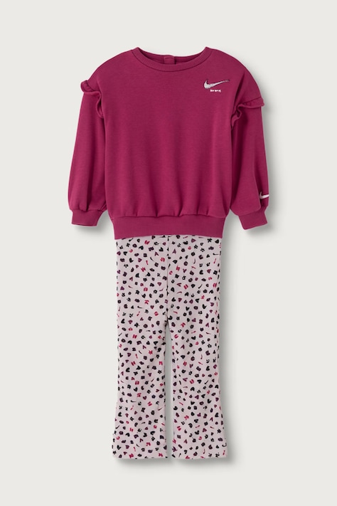 Nike Komplet dresowy niemowlęcy z bawełną różowy 16N294