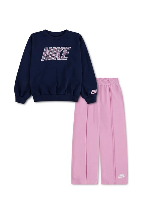 Nike Komplet dresowy dziecięcy z bawełną różowy 36P178