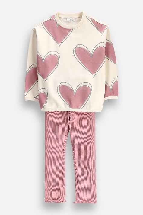 Coccodrillo Set dětský růžový EVERYDAY GIRL A