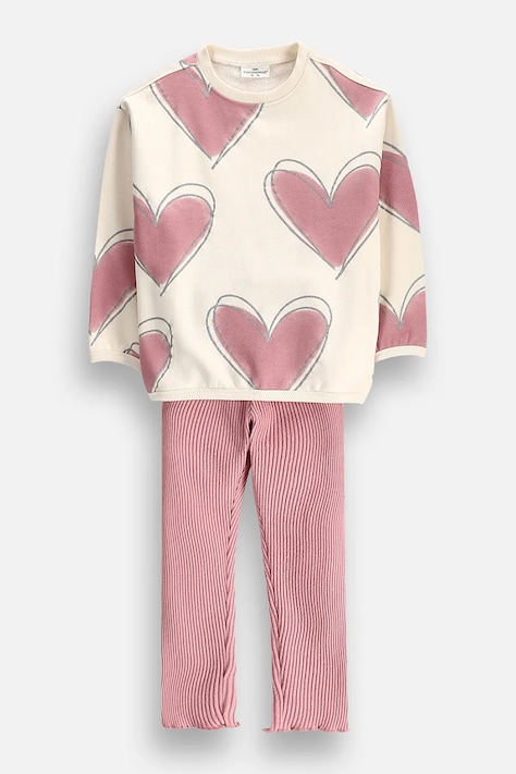 Coccodrillo Set dětský růžový EVERYDAY GIRL A