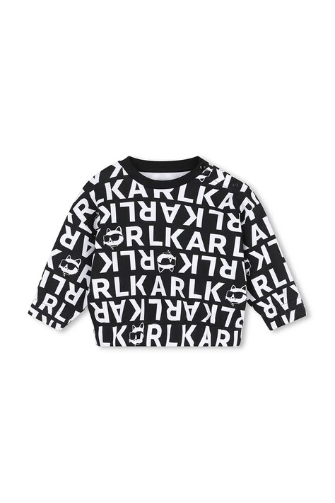 Karl Lagerfeld трикотажний комплект дитячий бавовняний — AW26-DKGZR0, чорний — фото 3