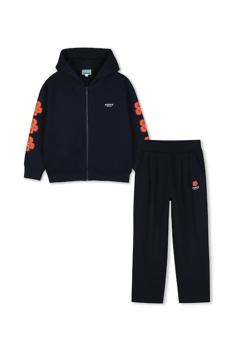 Kenzo Kids Tepláková súprava detská bavlnená tmavomodrá K62003