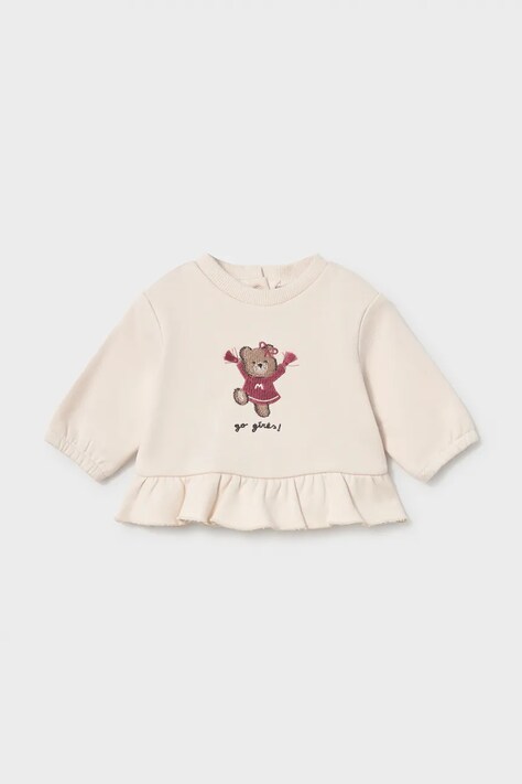 Mayoral Newborn každodenní set kojenecký s bavlnou béžový 2686