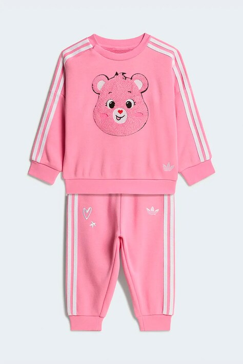 adidas Originals dres dziecięcy z bawełną CARE BEARS różowy KS4223