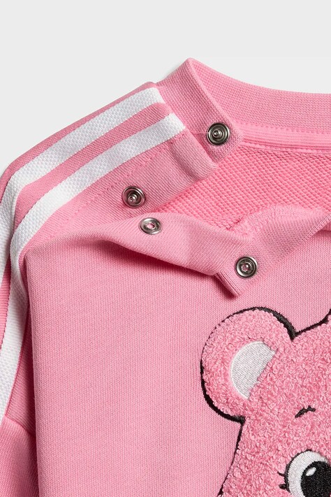 adidas Originals спортивний костюм дитячий з бавовною CARE BEARS — AW26-DKGZU7, рожевий — фото 4