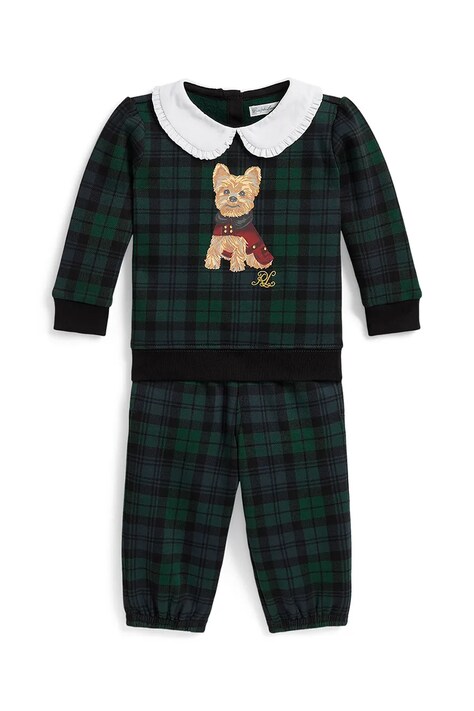 Polo Ralph Lauren Súprava dojčenská s bavlnou tmavomodrá 310B28628001
