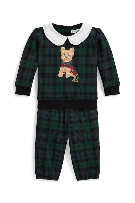 Polo Ralph Lauren Súprava dojčenská s bavlnou tmavomodrá 310B28628001