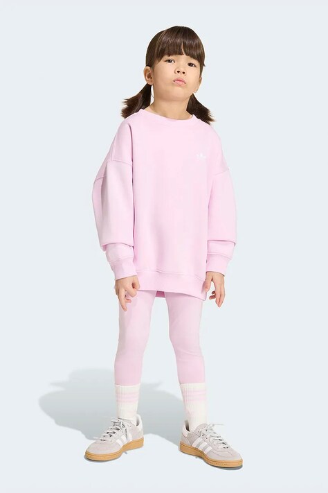 adidas Originals komplet za djecu s pamukom rozi KS1285