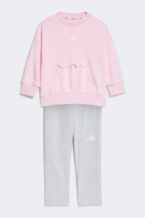 adidas σετ παιδικό με βαμβάκι ροζ KS7598