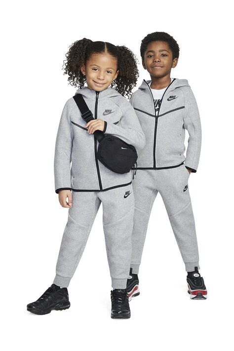 Nike Komplet dresowy dziecięcy z bawełną szary 86M880